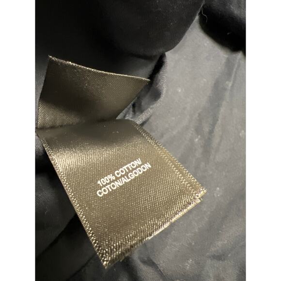 Kenneth Cole The Peached Poplin Navy Blue Button Down Shirt Size 4X New - Picture 7 of 8